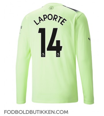 Manchester City Aymeric Laporte #14 Tredjetrøje 2022-23 Langærmet